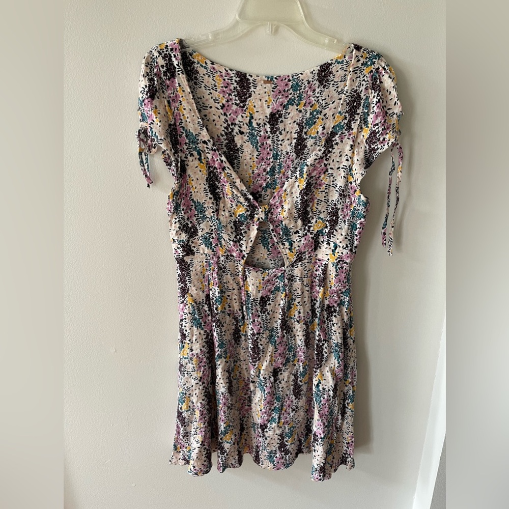 Large Free People cutout mini dress